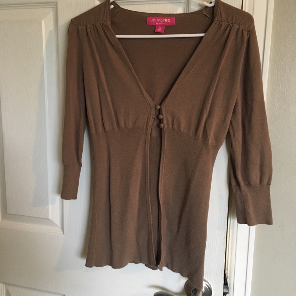 Liz Lange Maternity Cardigan - XS